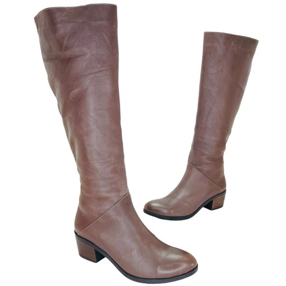 NEW Bueno Footwear Curious Brown Leather Womens Boots Size EU38 US 8M - Picture 12 of 12